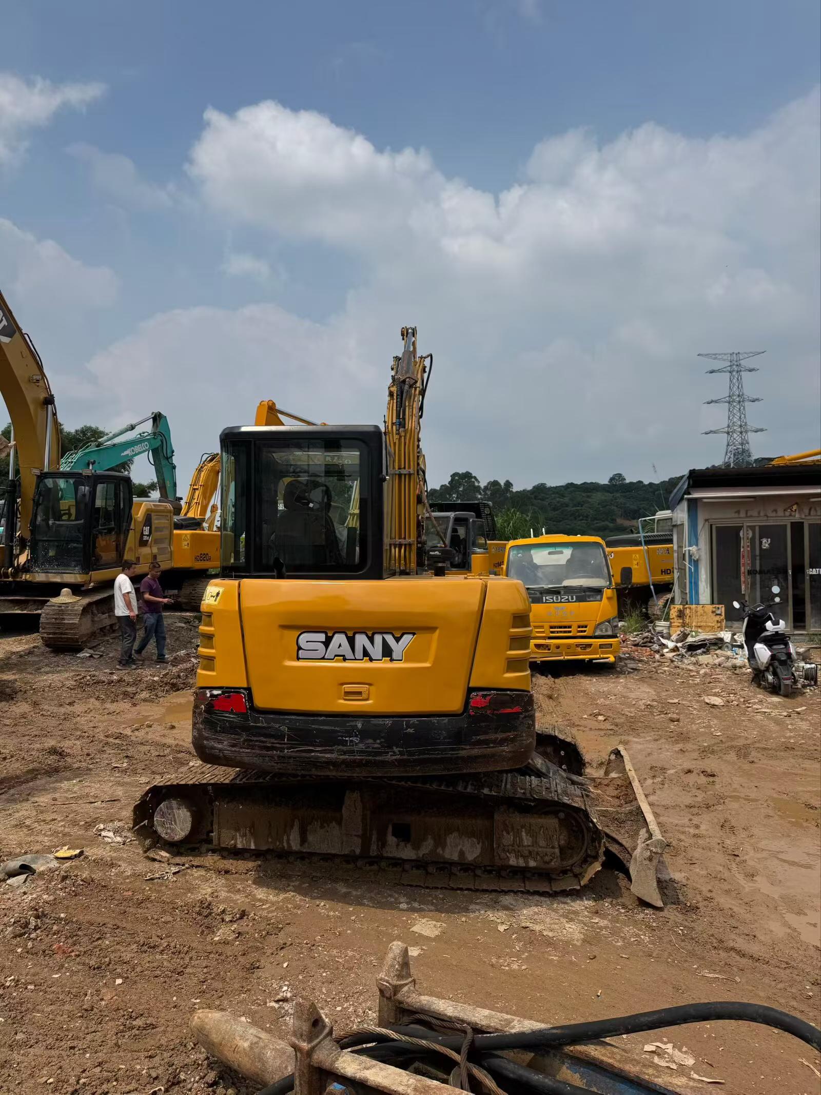 Buy Sany SY60 Used Excavator / 8