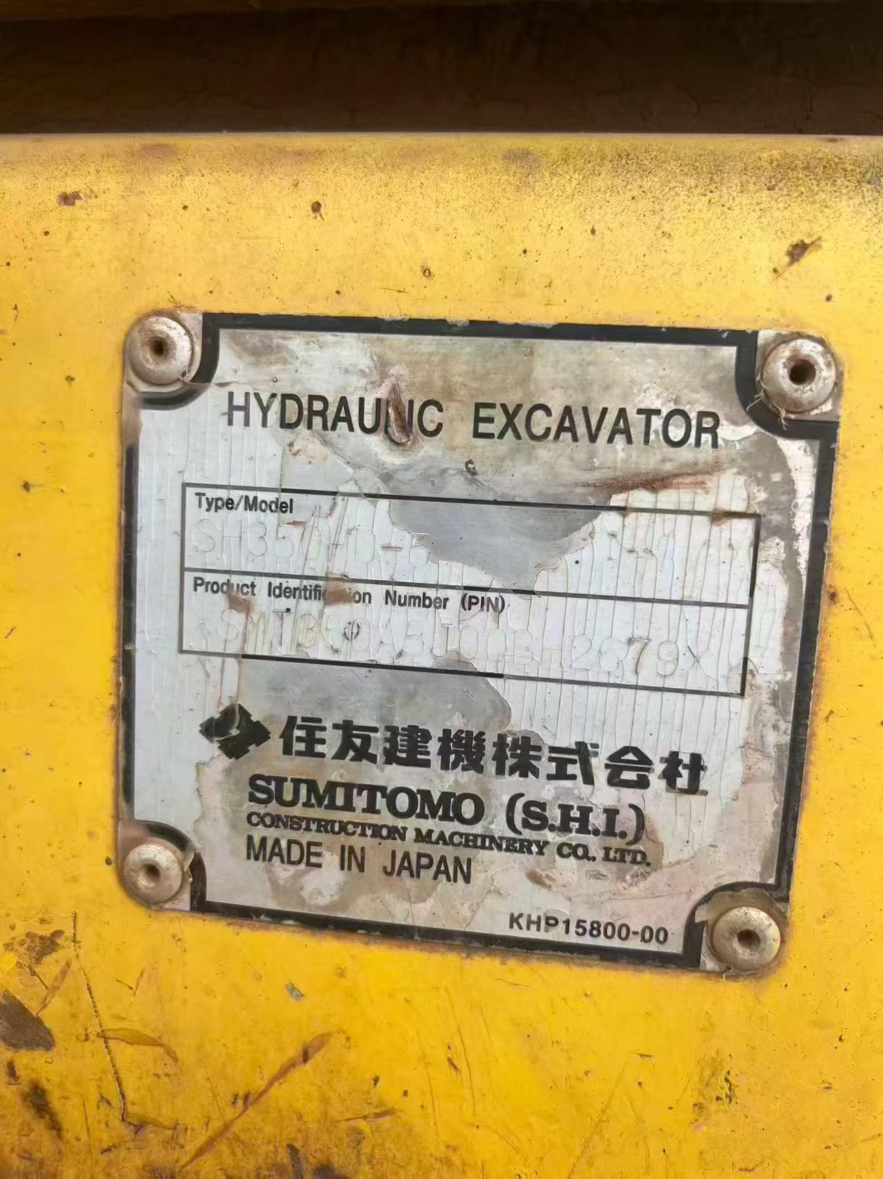 Buy Sumitomo SH350-5 Used Excavator / 2 Buy Sumitomo SH350-5 Used Excavator / 2
