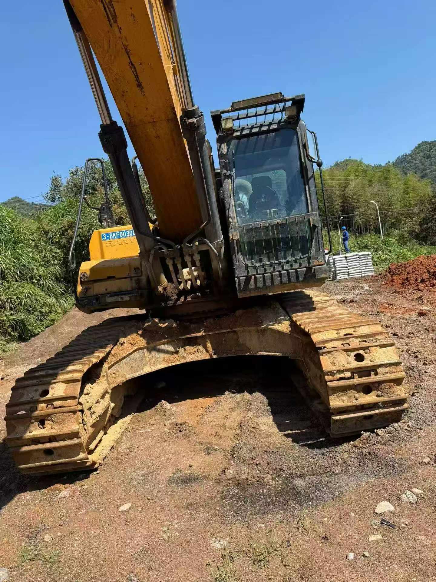 Buy Sany SY375H Used Excavator / 4