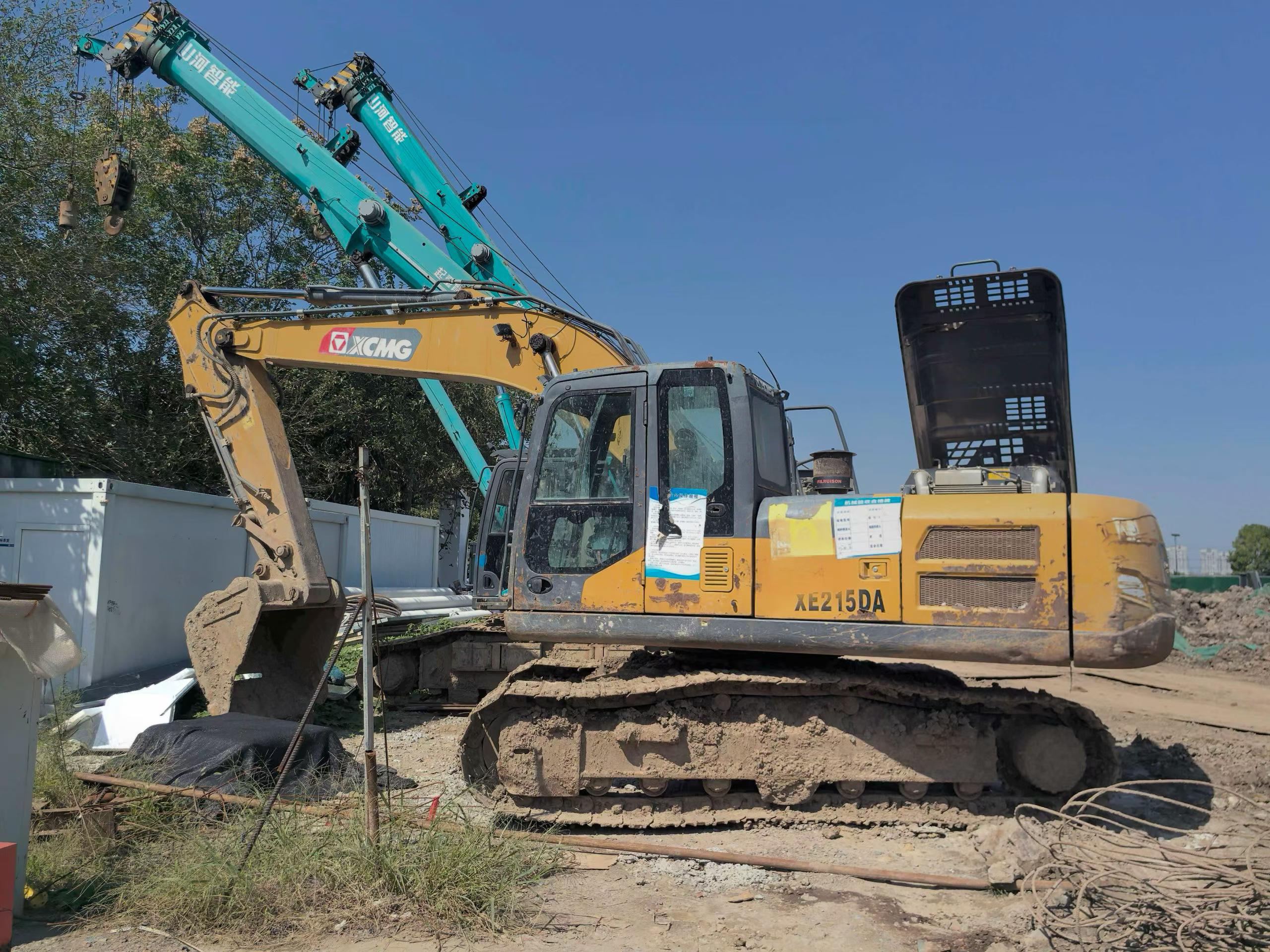 Buy XCMG XE200DA Used Excavator / 6