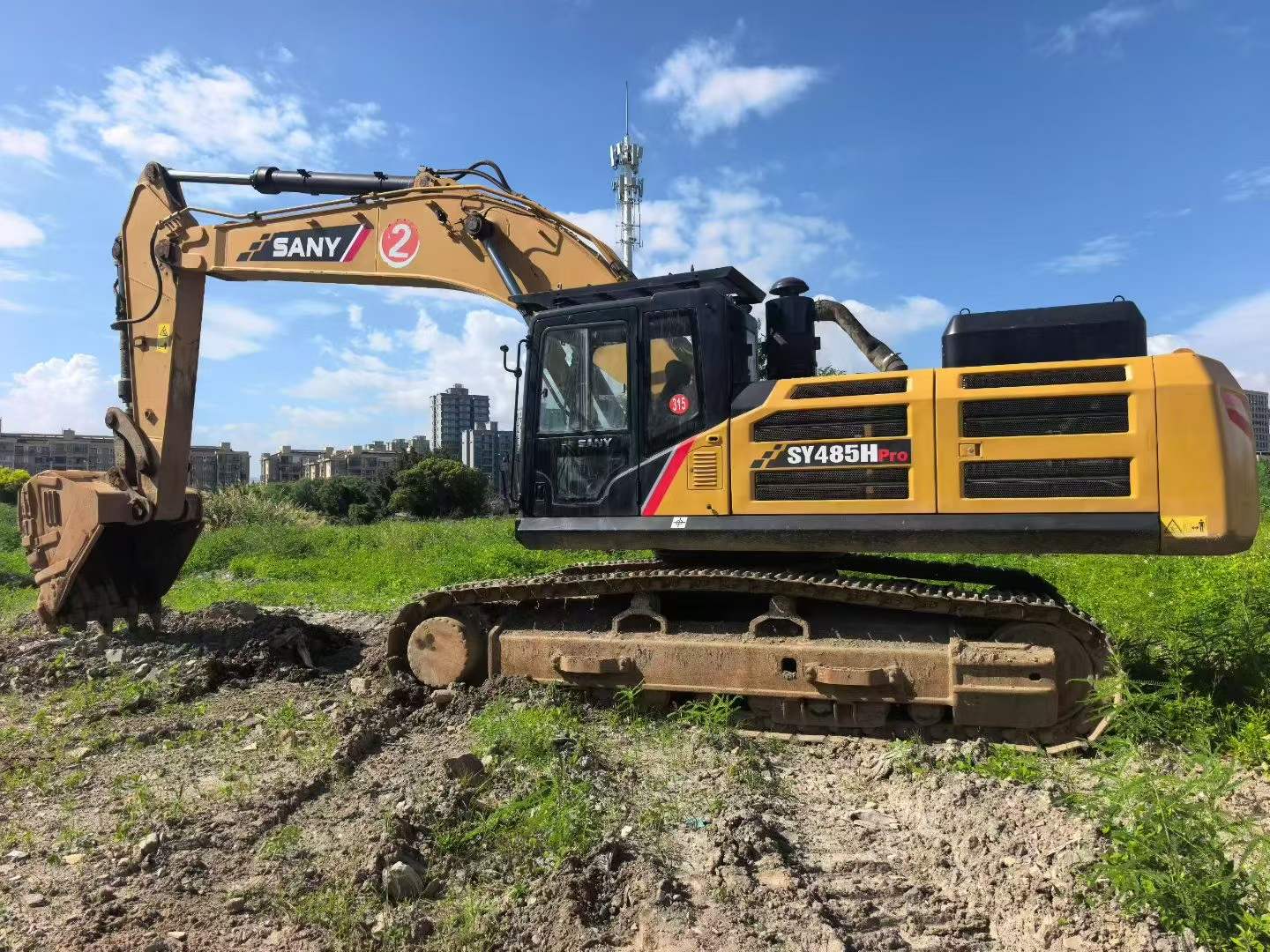 Buy Sany SY485C Used Excavator / 4