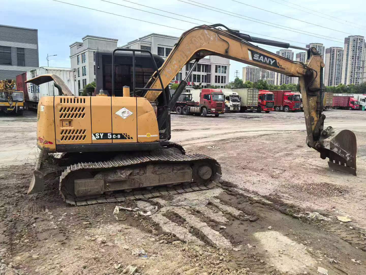 Buy Sany SY75C-8 Used Excavator / 1