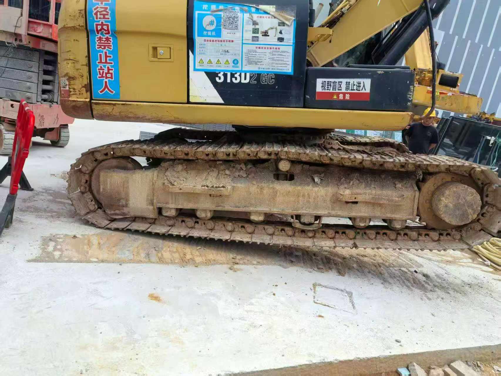 Buy Caterpillar 313D Used Excavator / 5