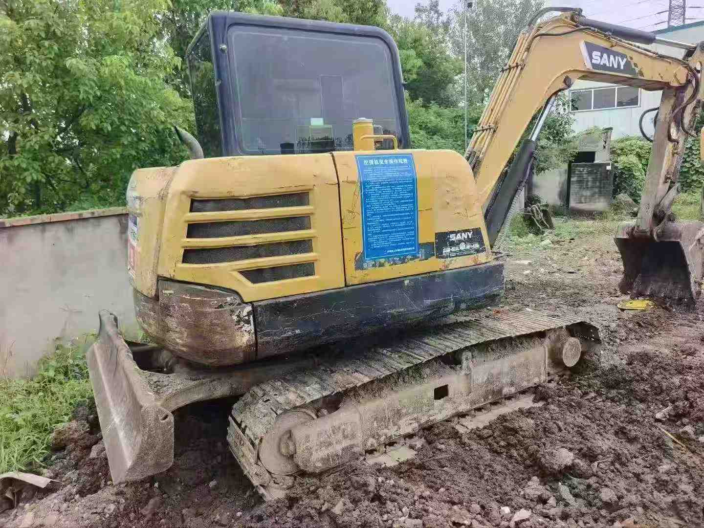 Buy Sany SY55 Used Excavator / 2