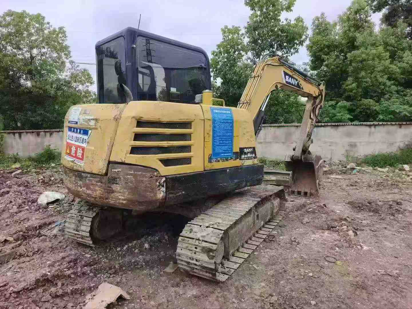 Buy Sany SY55 Used Excavator / 3