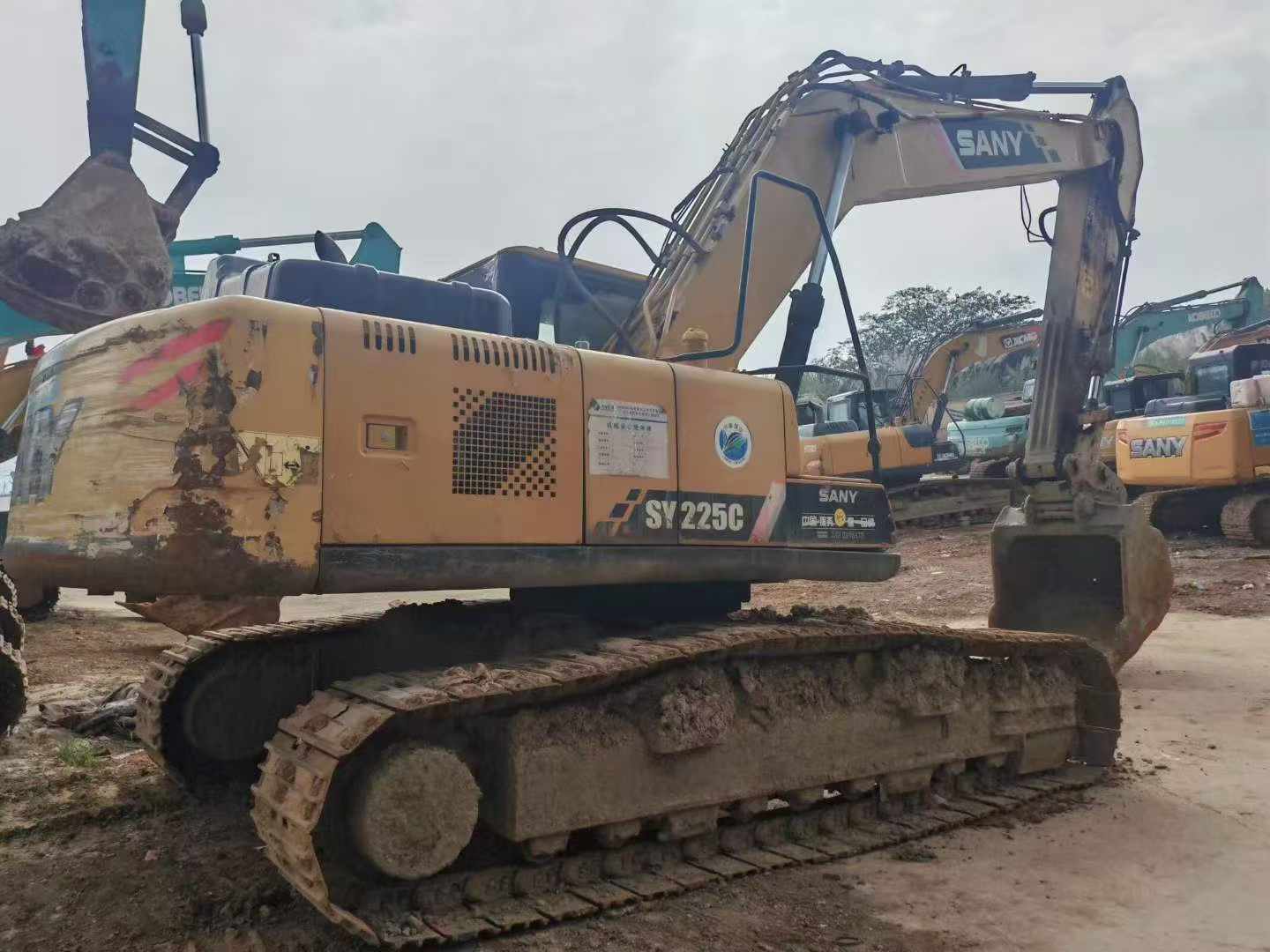 Buy Sany SY225C Used Excavator