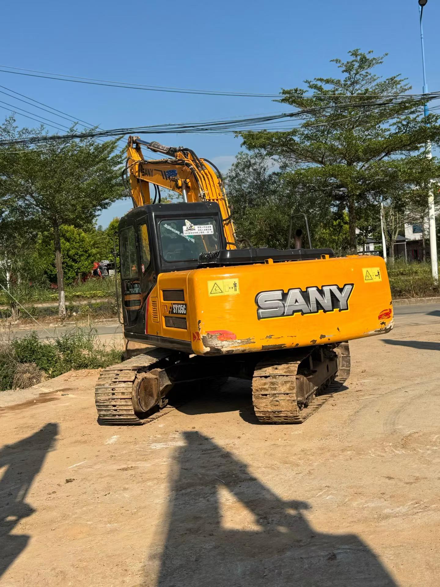 Buy Sany SY135 Used Excavator / 3