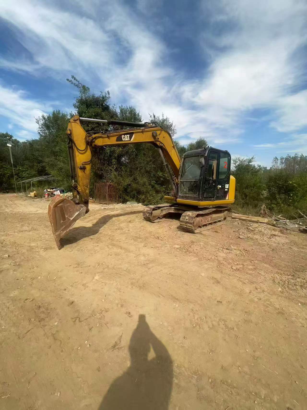 شراء Caterpillar 307B مستعمل حفارة