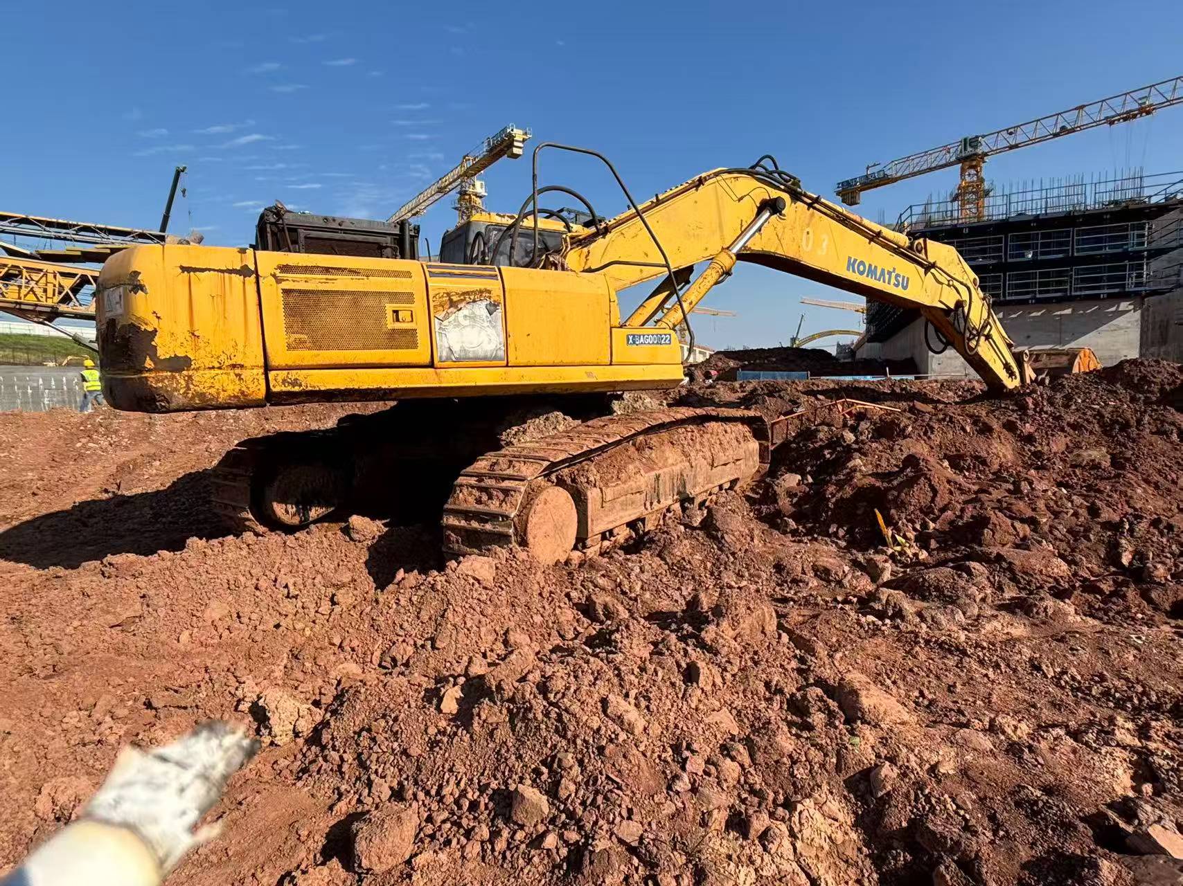 Acheter Komatsu PC450-7 D'occasion Pelle