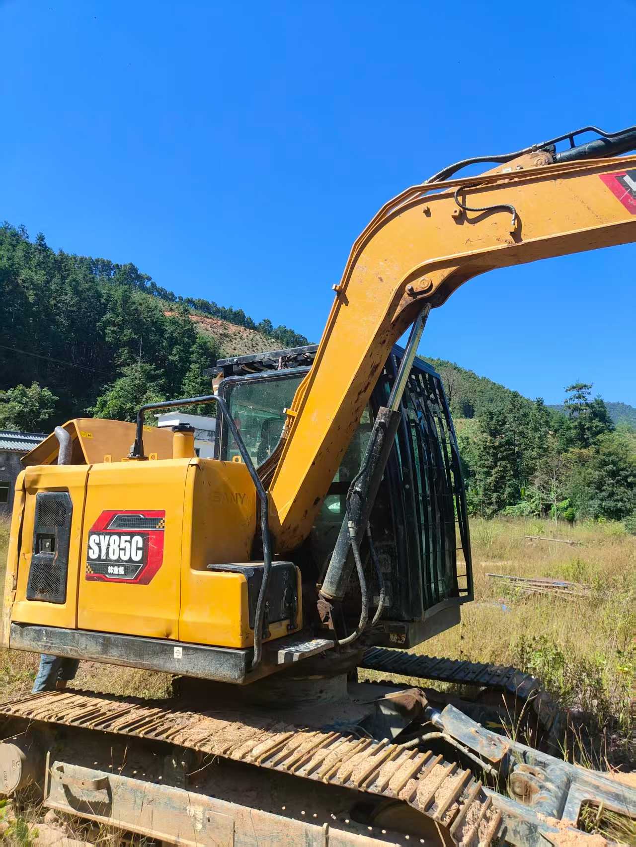 Acheter Sany SY85 D'occasion Pelle