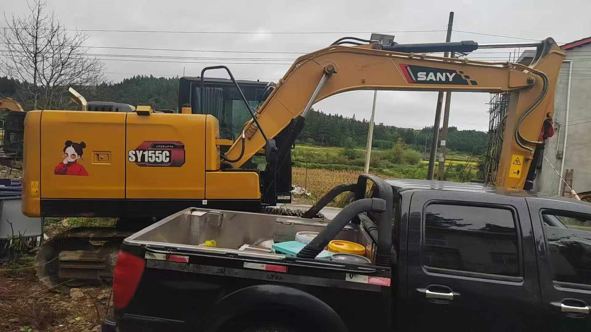 Купить Подержанный Экскаватор Sany SY135 / 3