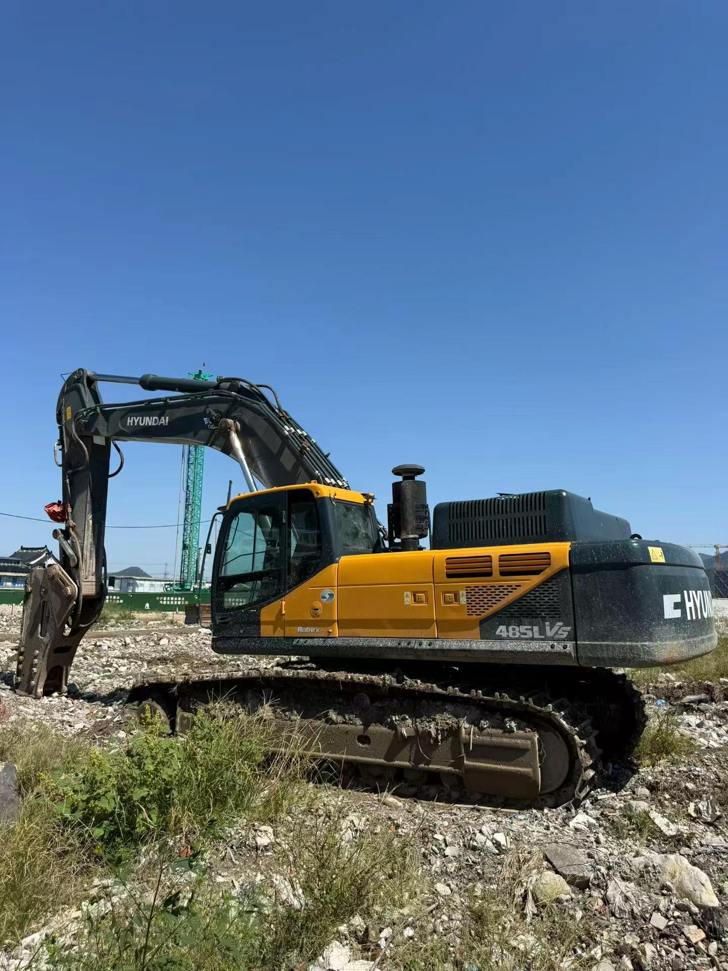 شراء Hyundai R485LVS مستعمل حفارة