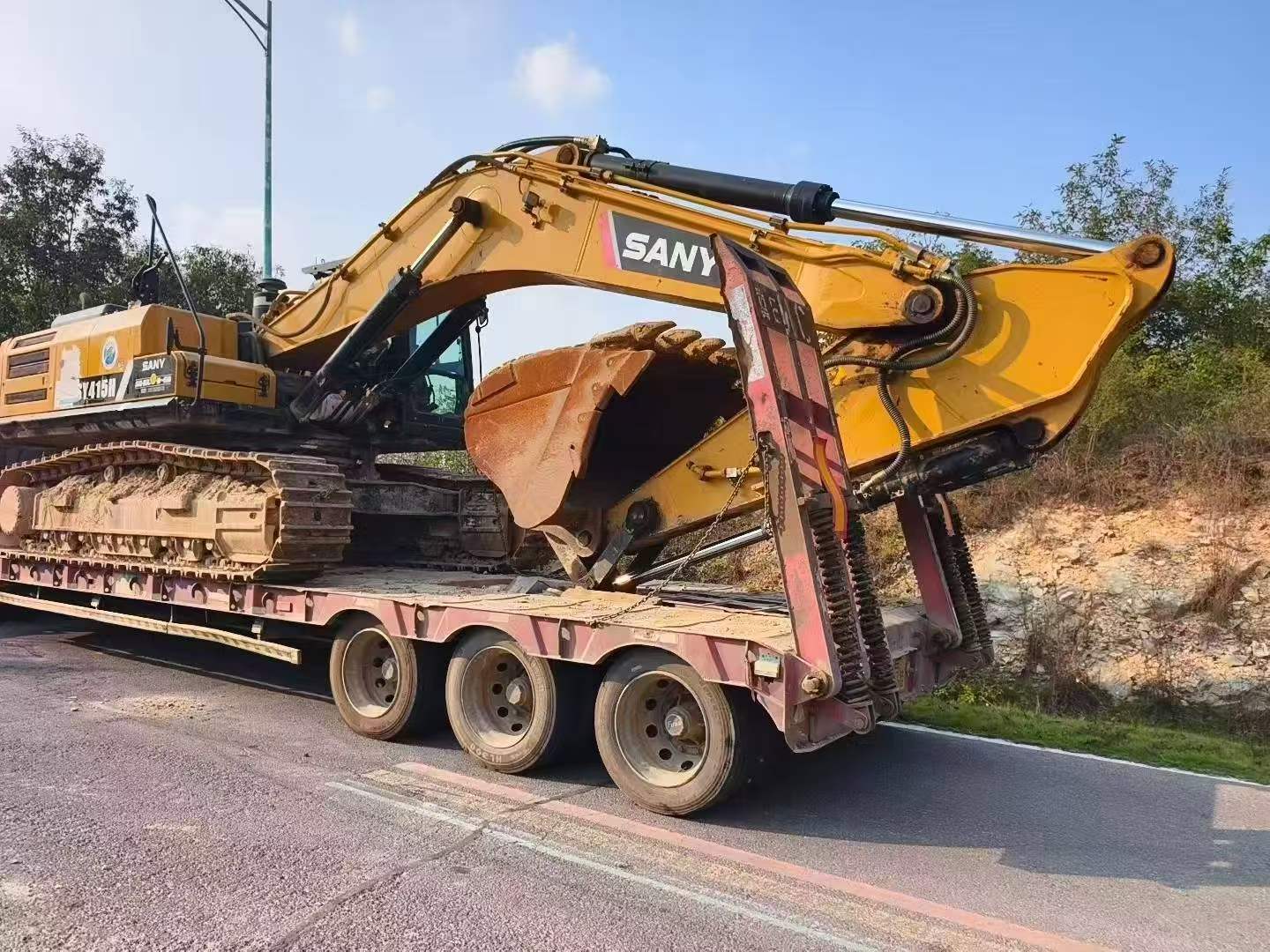 Купить Sany SY375H Подержанный Экскаватор
