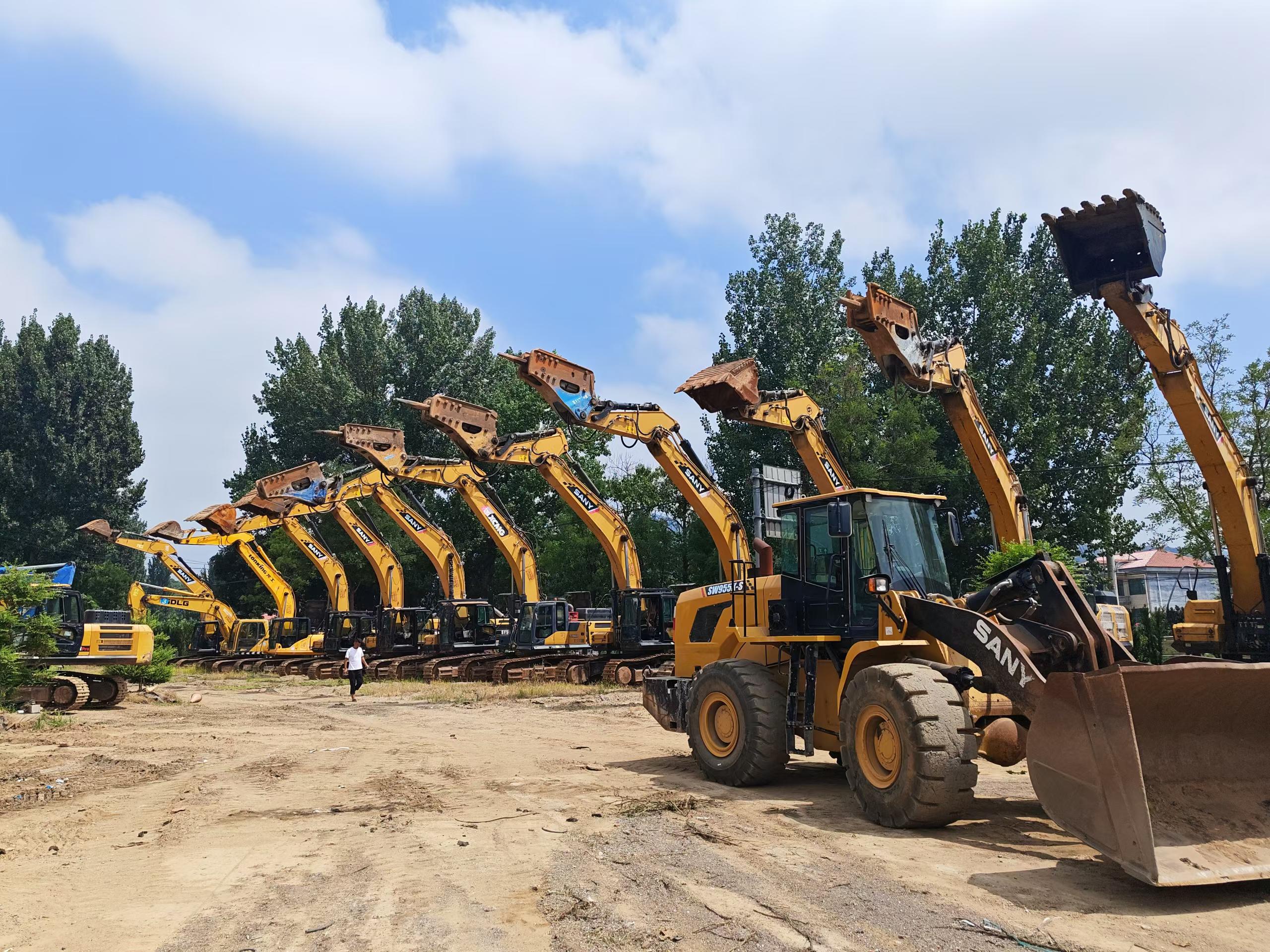 Купить Sany SY200C-S Подержанный Экскаватор