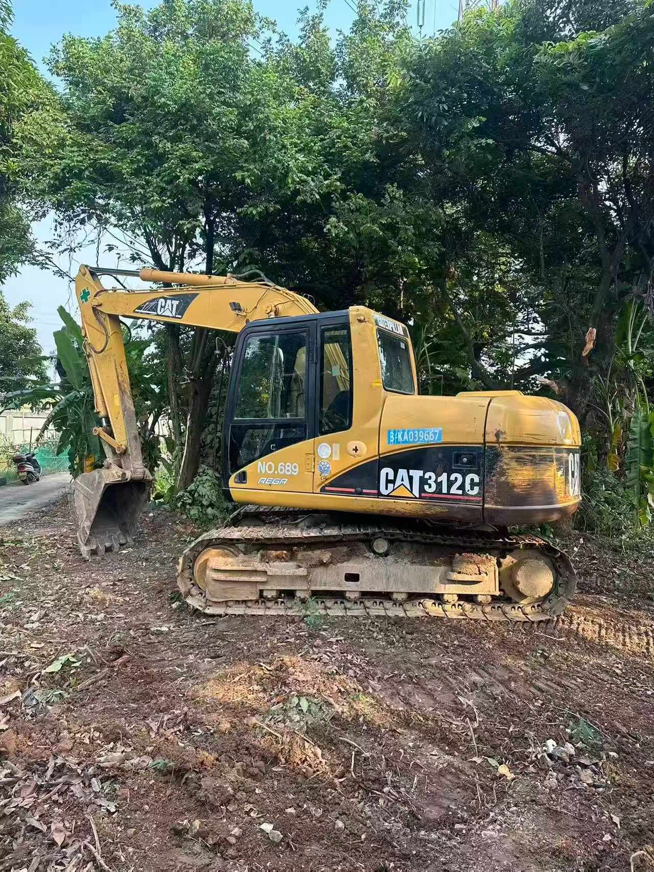 شراء Caterpillar 312C مستعمل حفارة