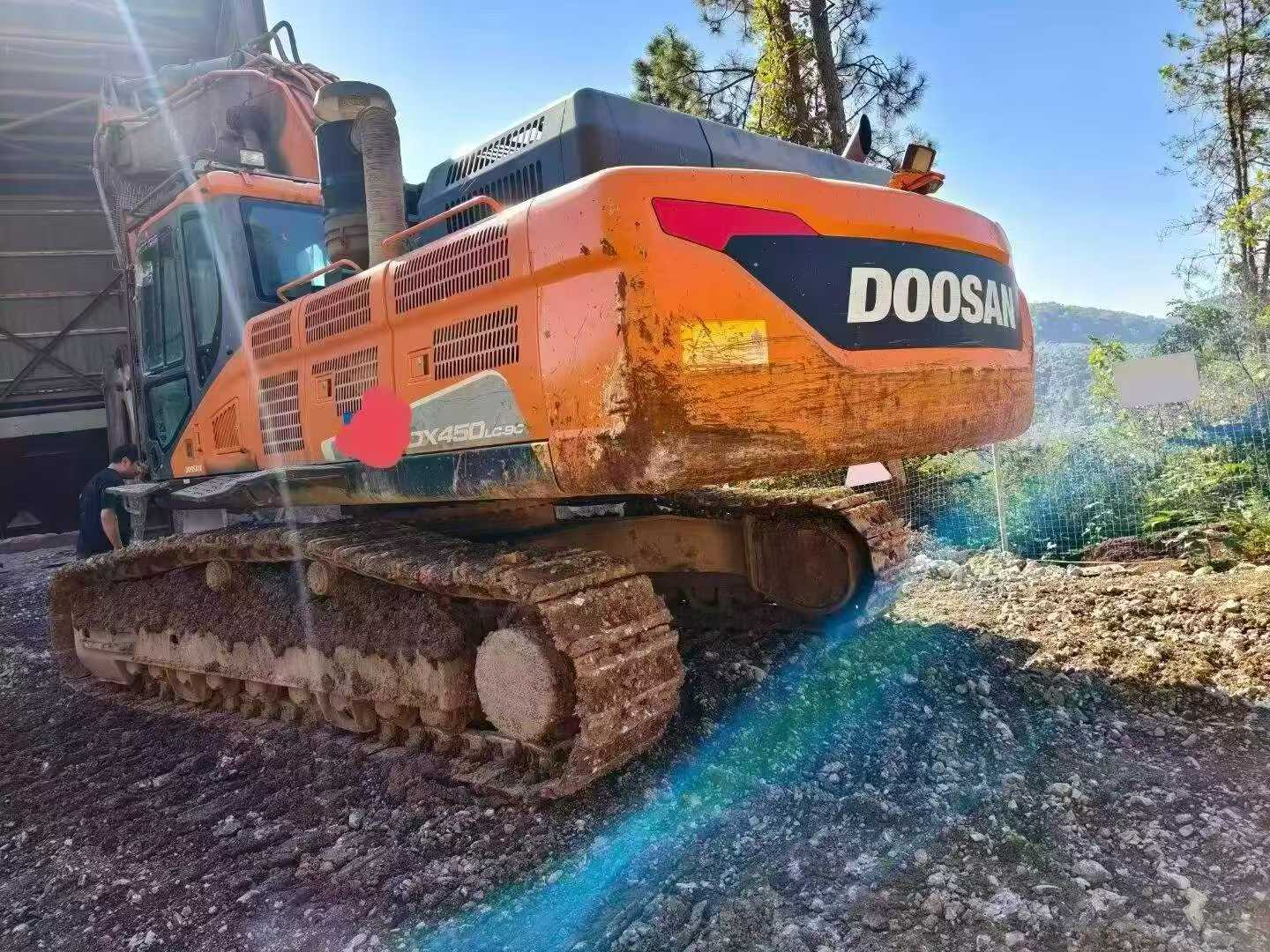 Buy Doosan DX450LC-9C Used Excavator / 4