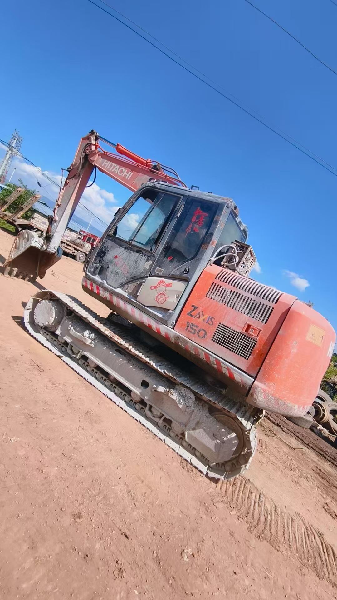 Acheter Hitachi EX130 D'occasion Pelle