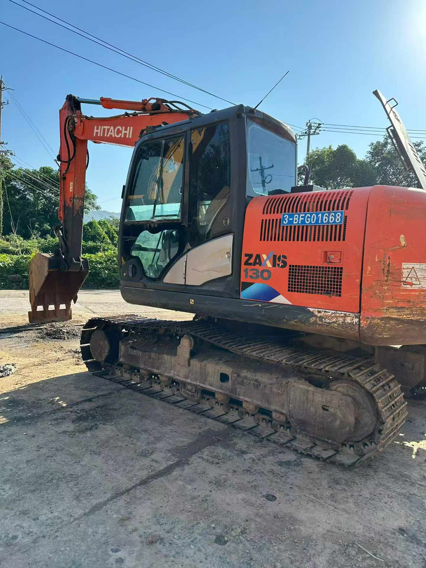 Acheter Hitachi ZX130-5A D'occasion Pelle