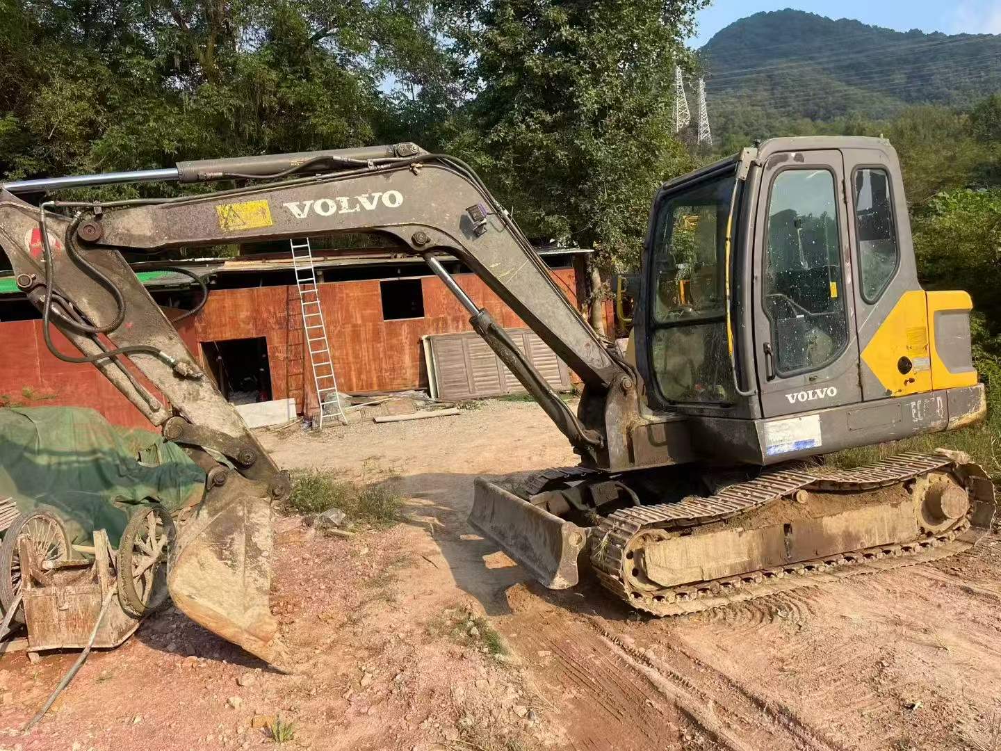 Comprar Volvo EC55D Usado Excavadora