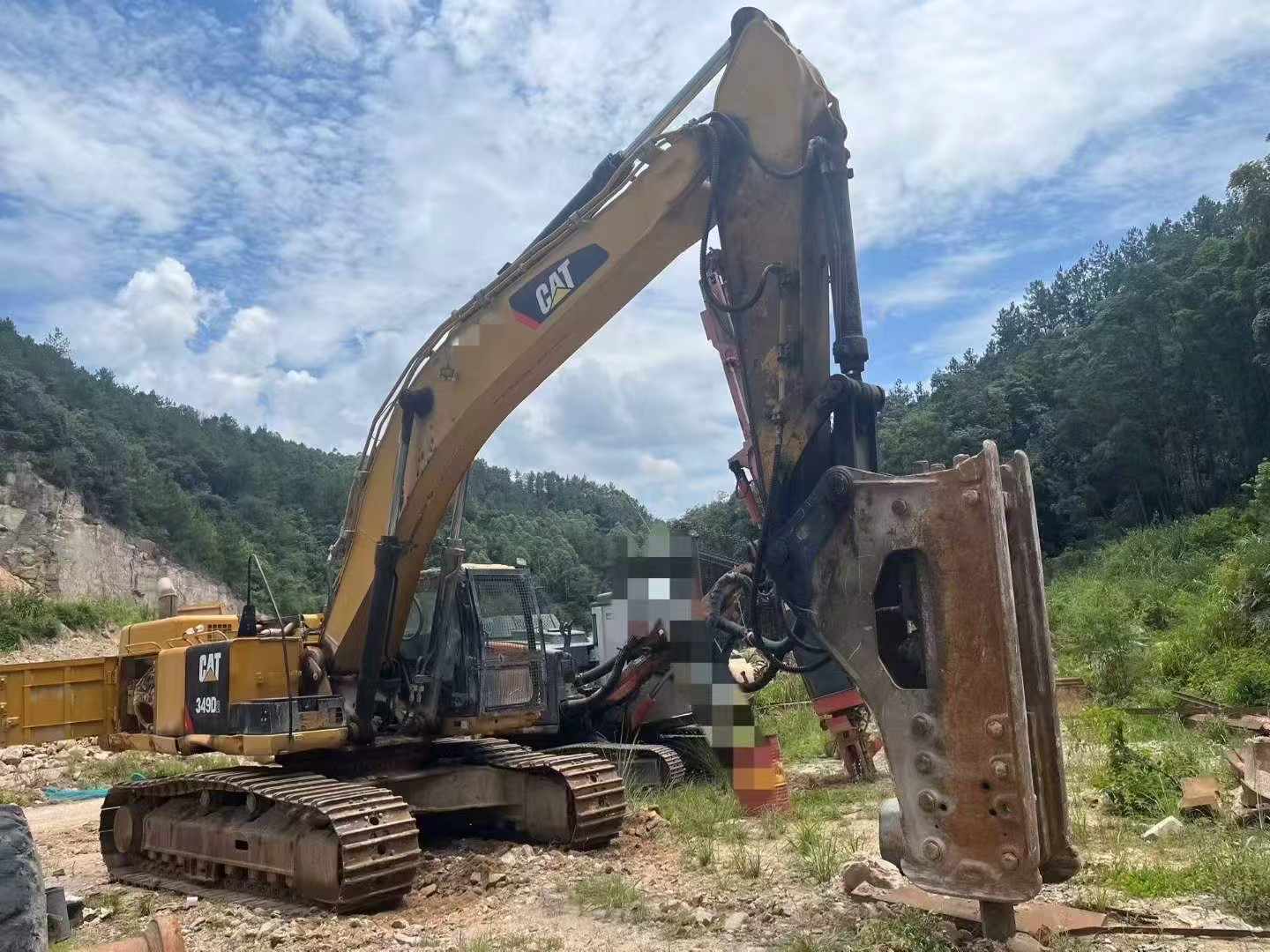 Compre Excavadora Caterpillar 349E Usada / 2
