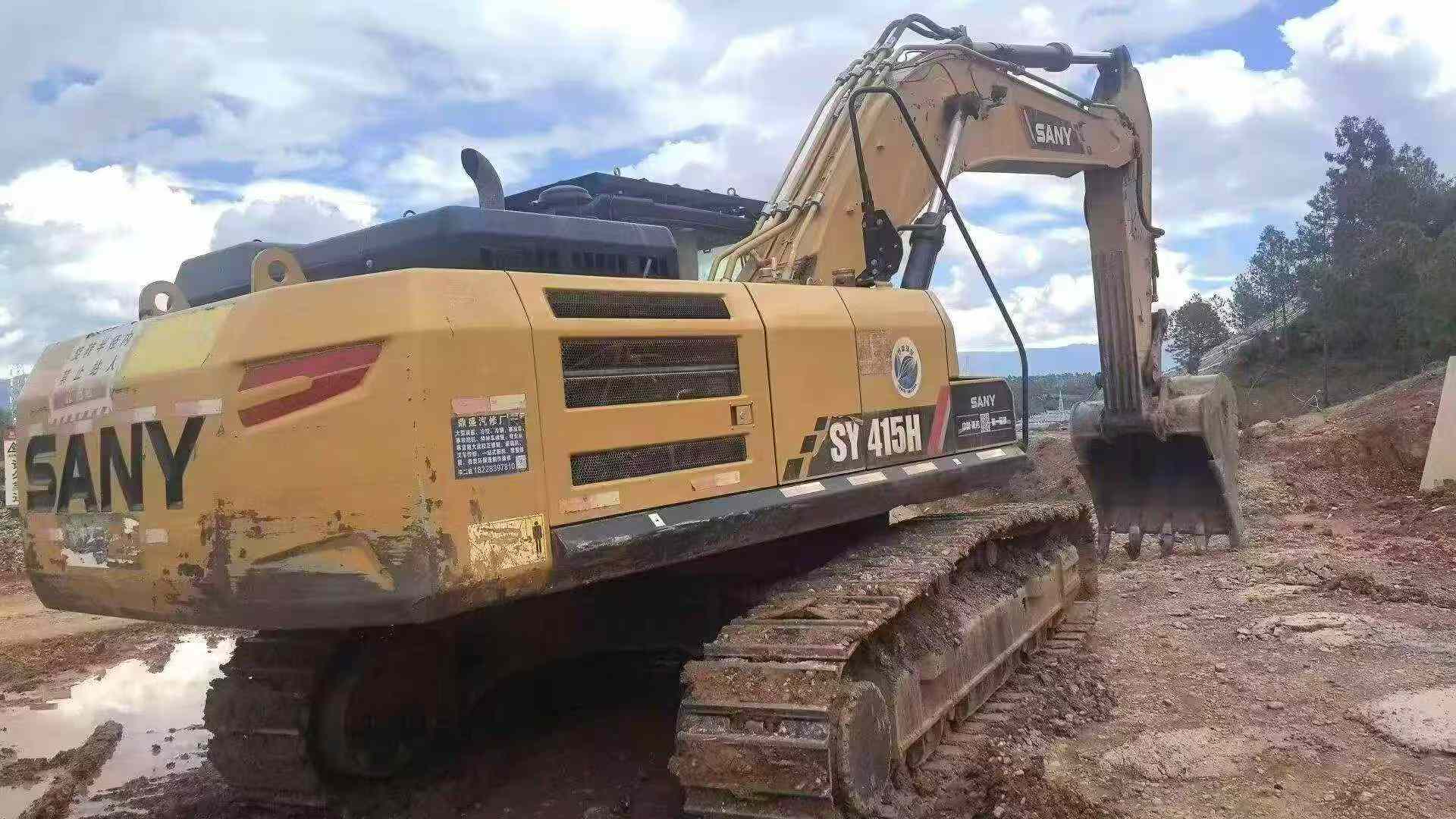 Buy Sany SY375H Used Excavator / 1