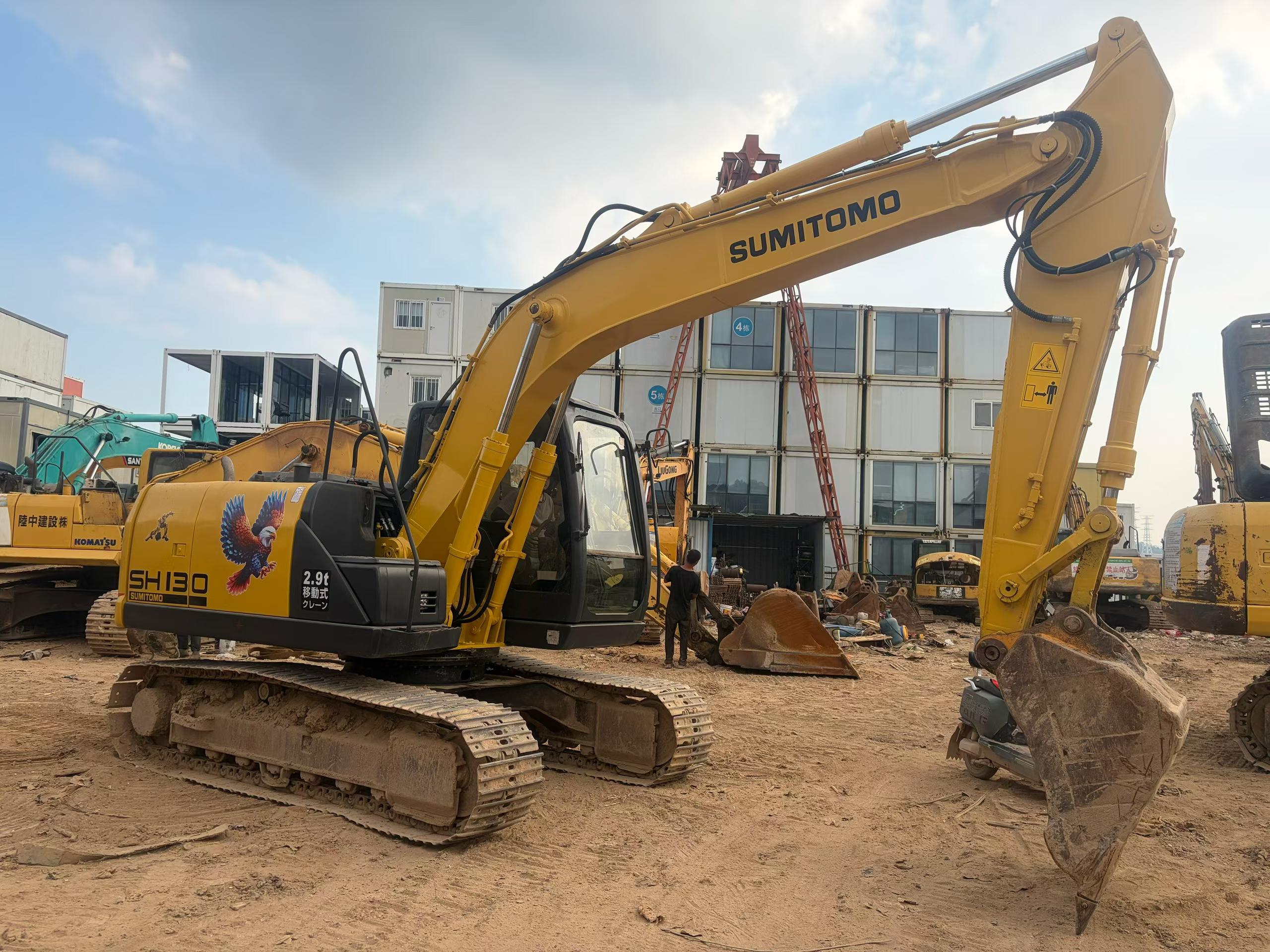 Buy Sumitomo SH130-3 Used Excavator / 5 Buy Sumitomo SH130-3 Used Excavator / 5