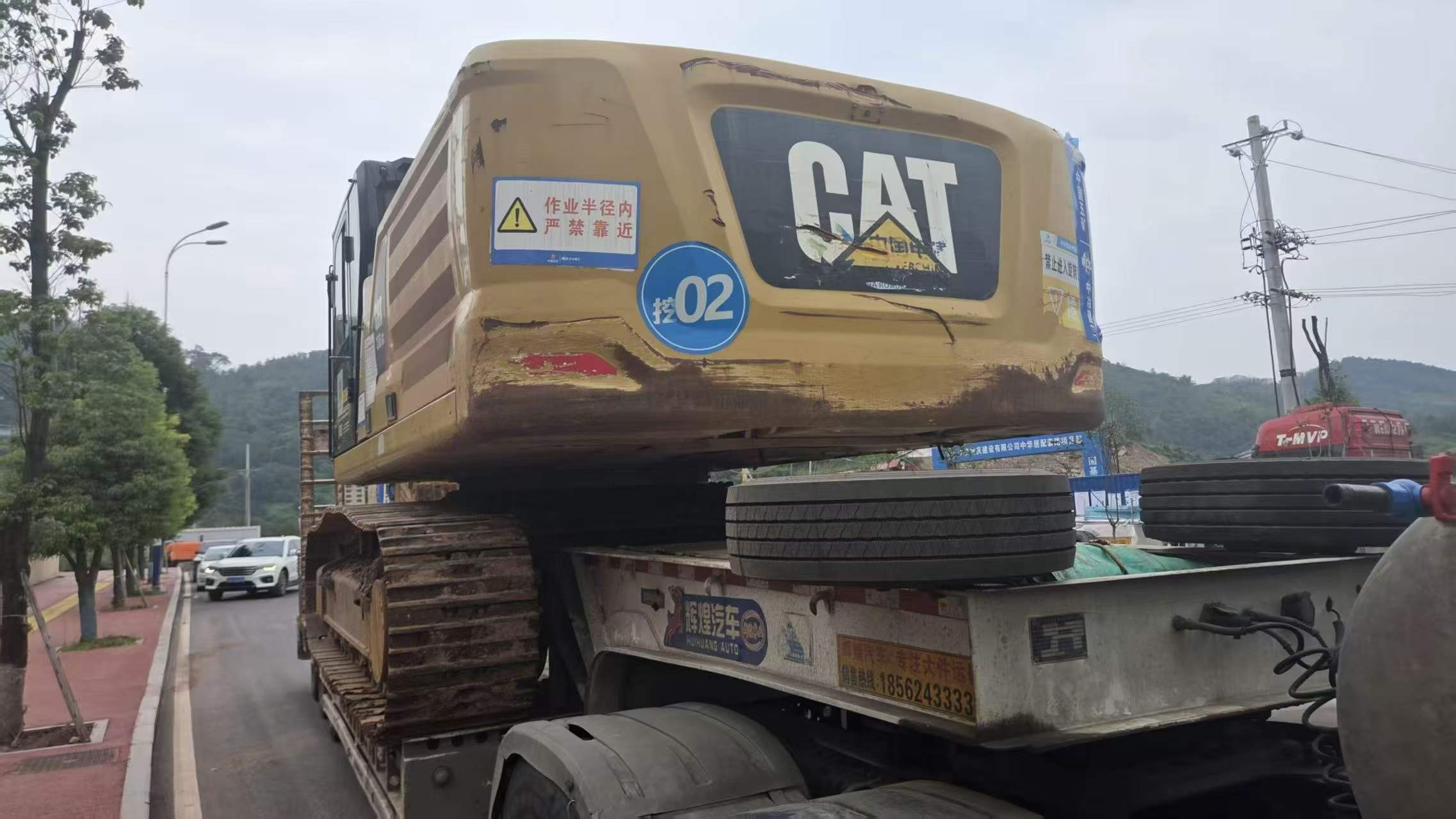 Buy Caterpillar 336E Used Excavator / 4