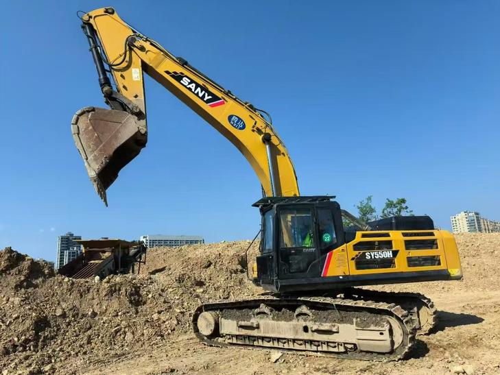 Buy Sany SY550H Used Excavator / 1
