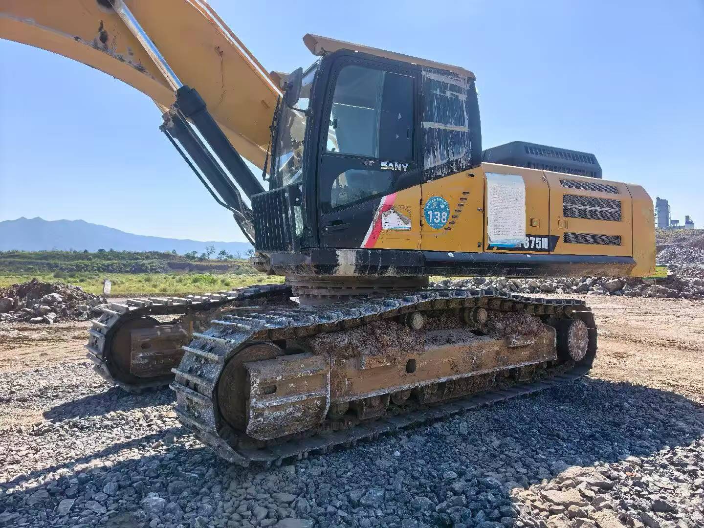 Buy Sany SY375H Used Excavator / 1