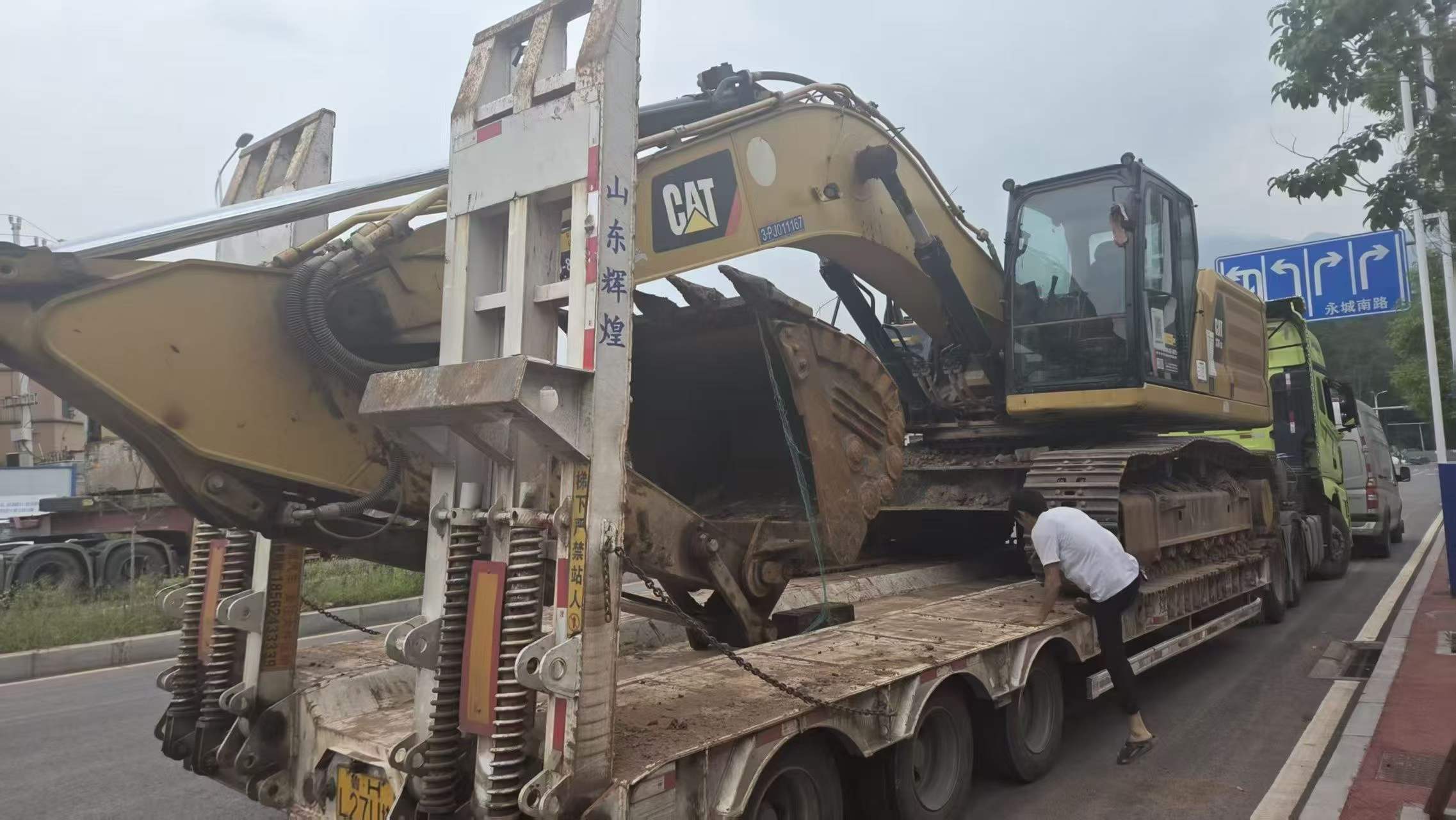 Buy Caterpillar 336E Used Excavator / 6