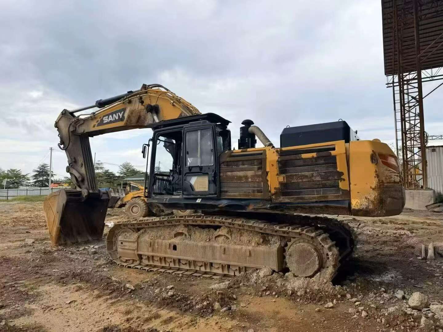 Buy Sany SY485C Used Excavator / 7