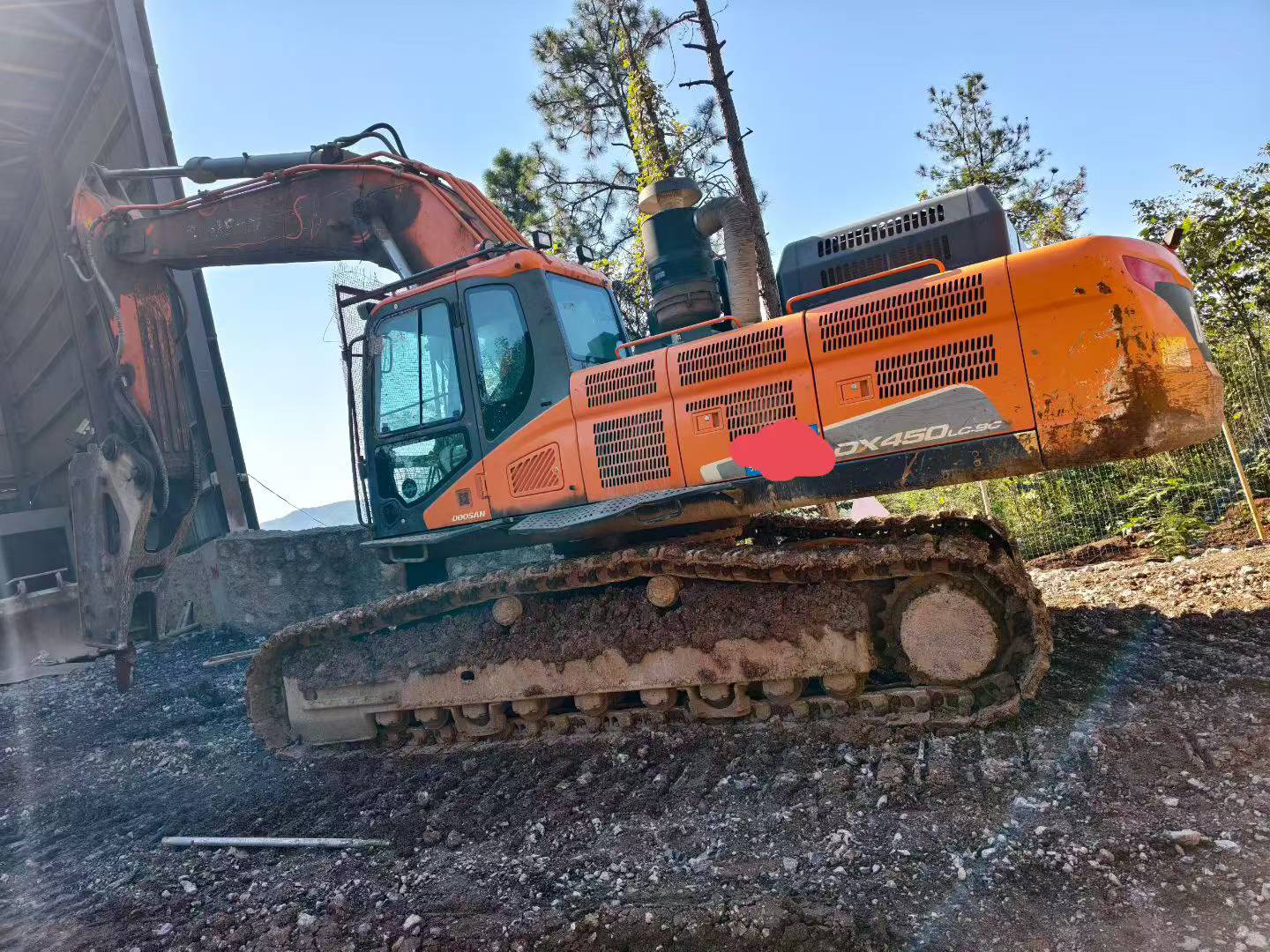 شراء حفارة Doosan DX450LC-9C مستعملة / 2