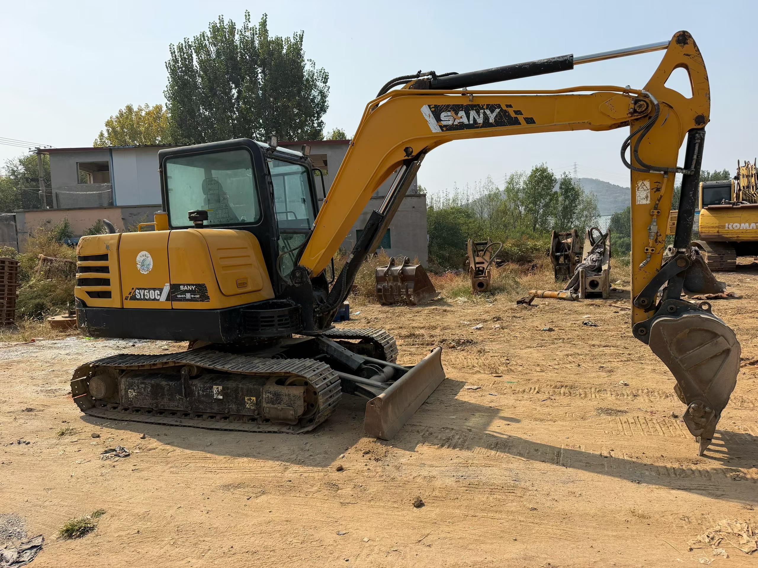 Buy Sany SY55 Used Excavator / 1