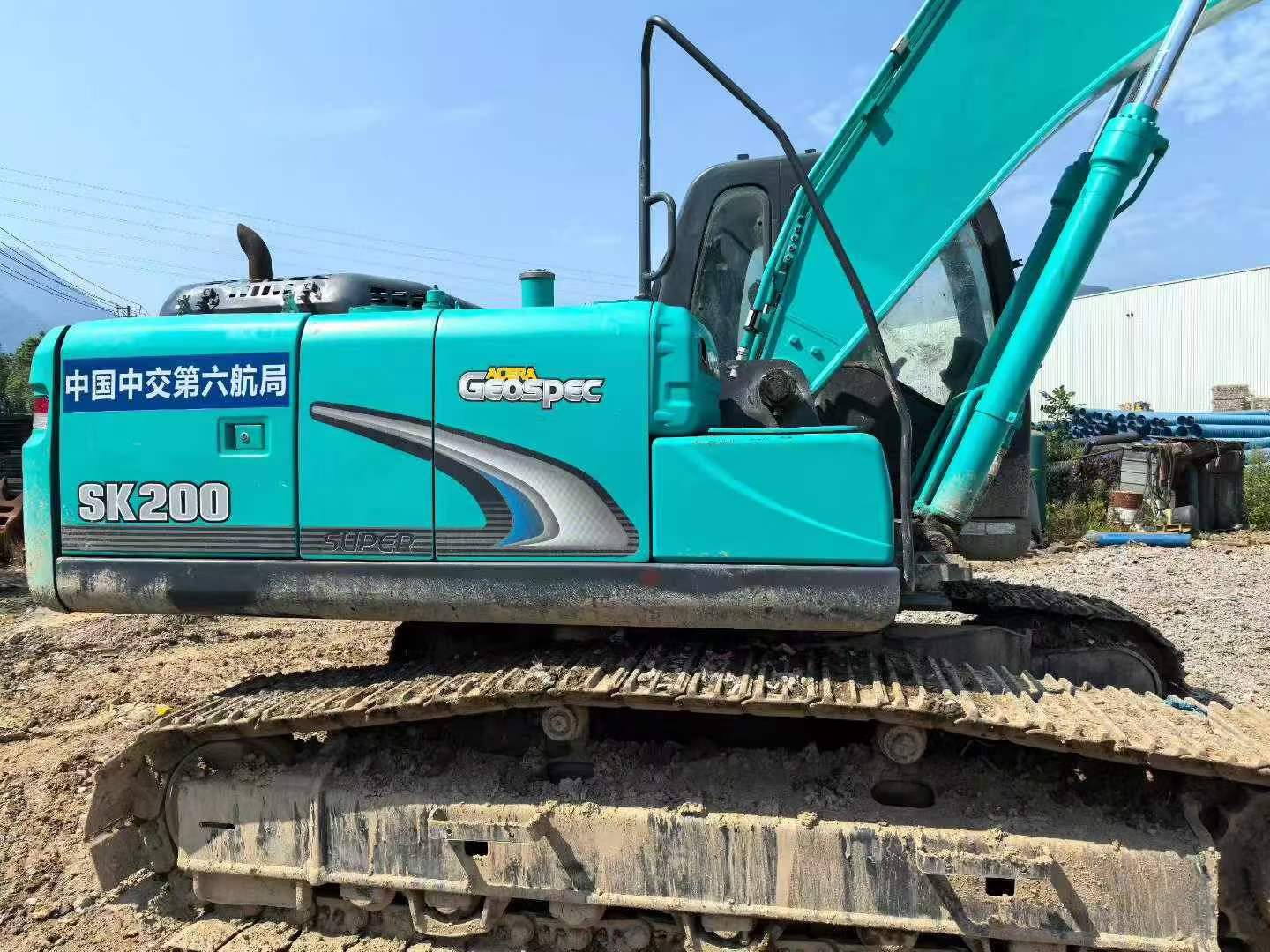 شراء حفارة Kobelco SK200 مستعملة / 6