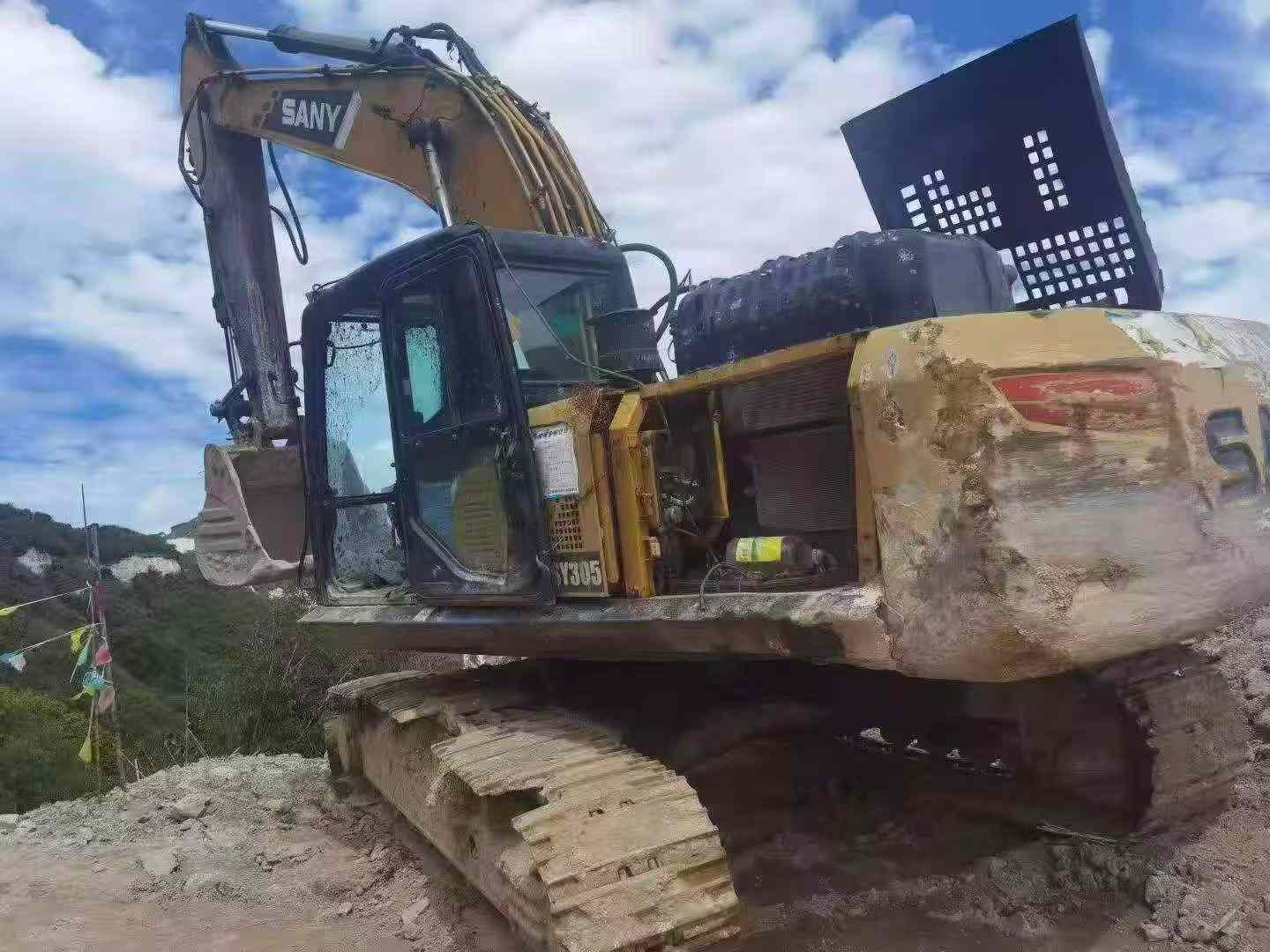 Buy Sany SY245H Used Excavator / 4