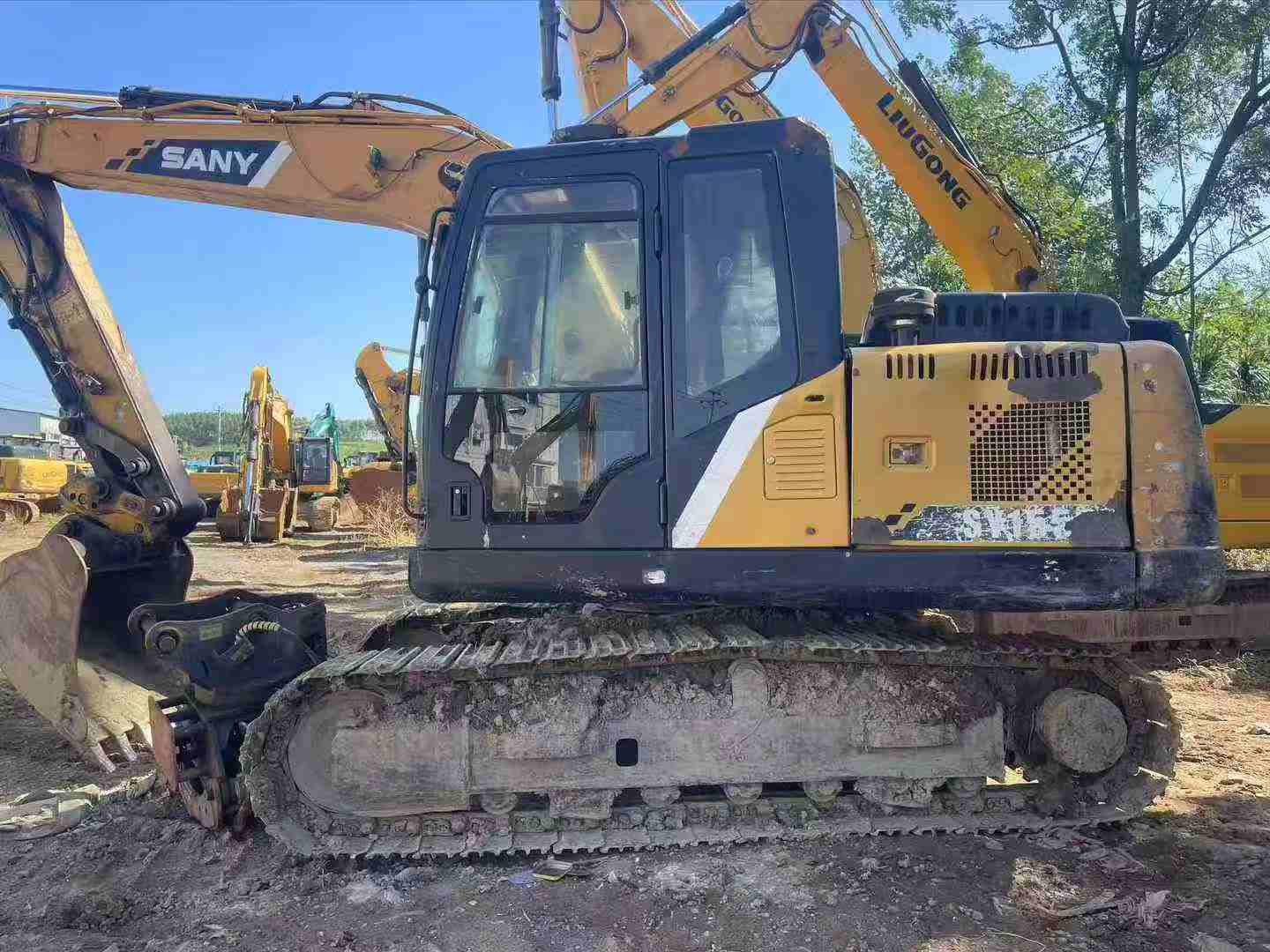 Buy Sany SY135 Used Excavator / 1