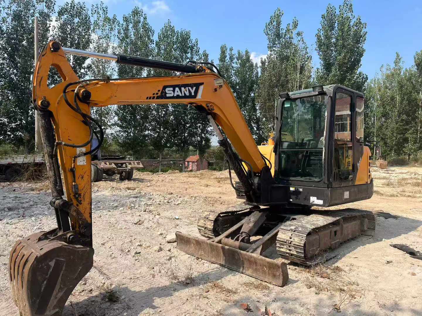 Buy Sany SY55 Used Excavator / 3