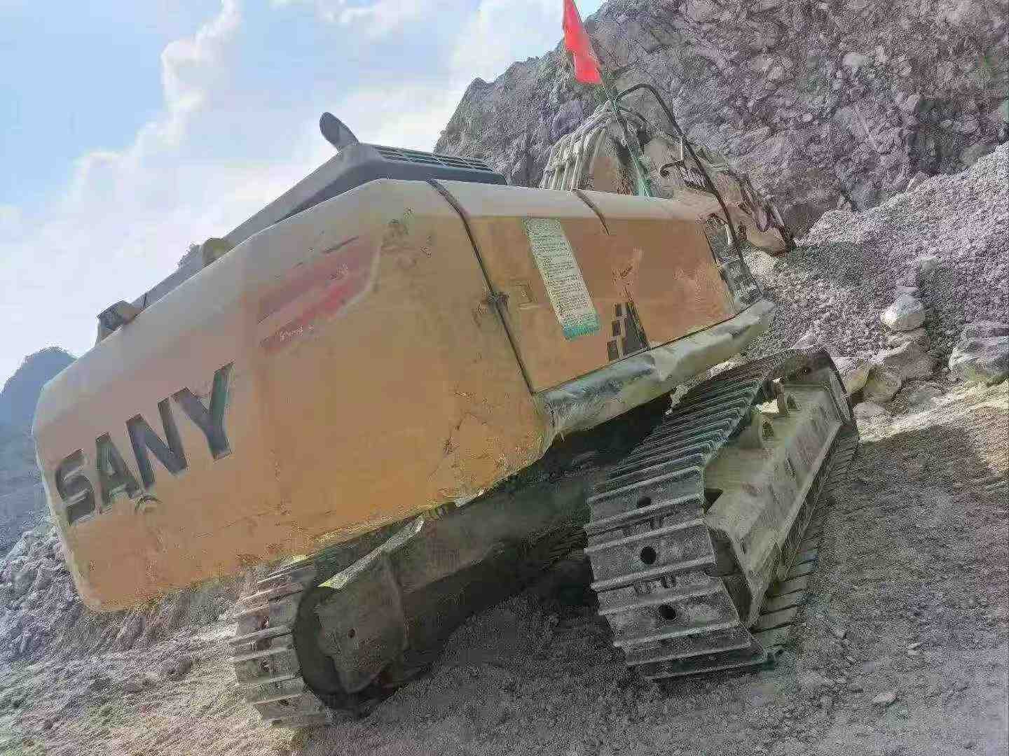 Buy Sany SY485C Used Excavator / 3