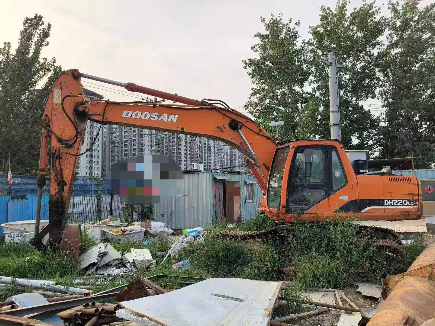 شراء Doosan DH220-7 مستعمل حفارة