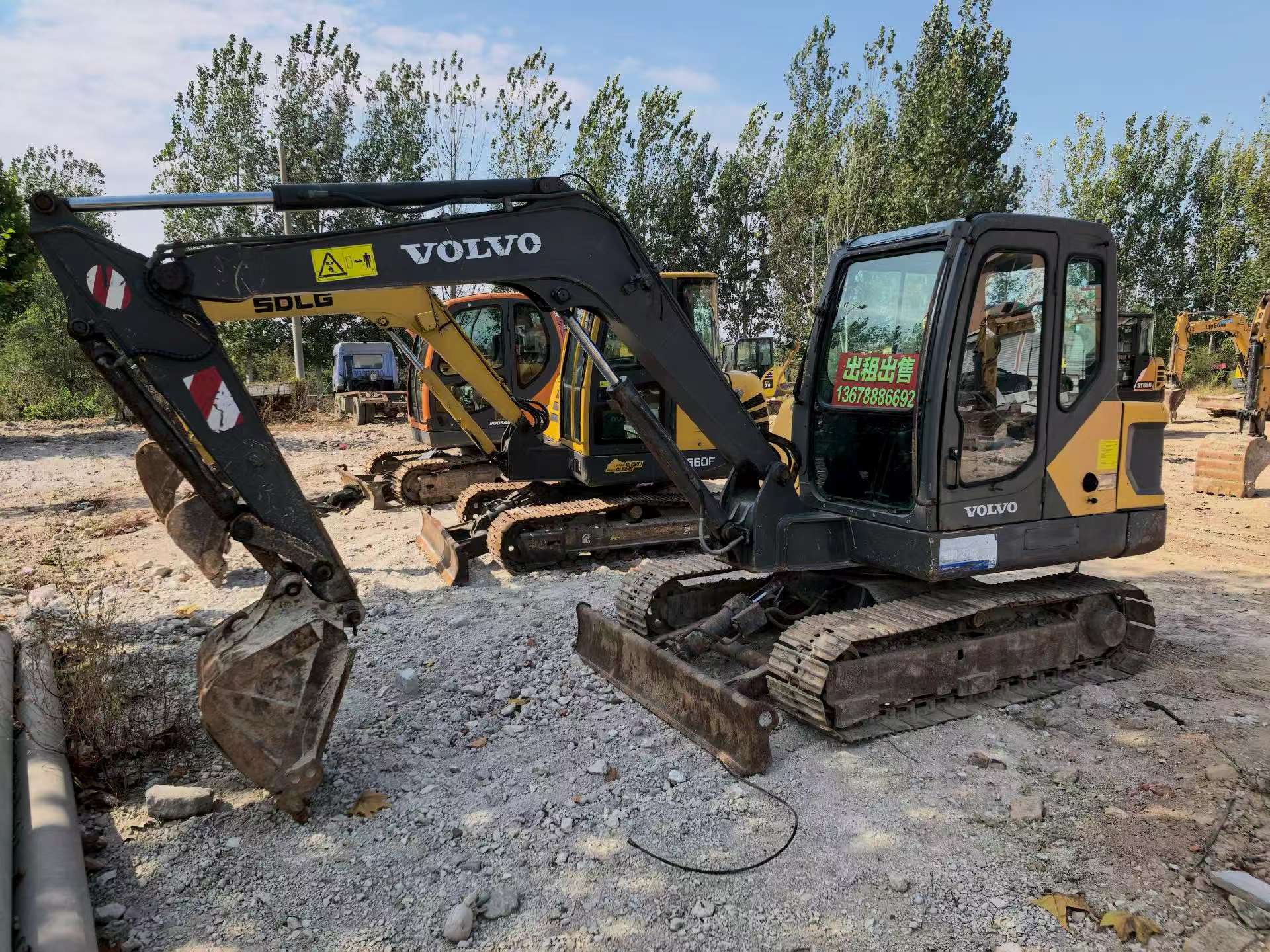 Buy Volvo EC55 Used Excavator / 4