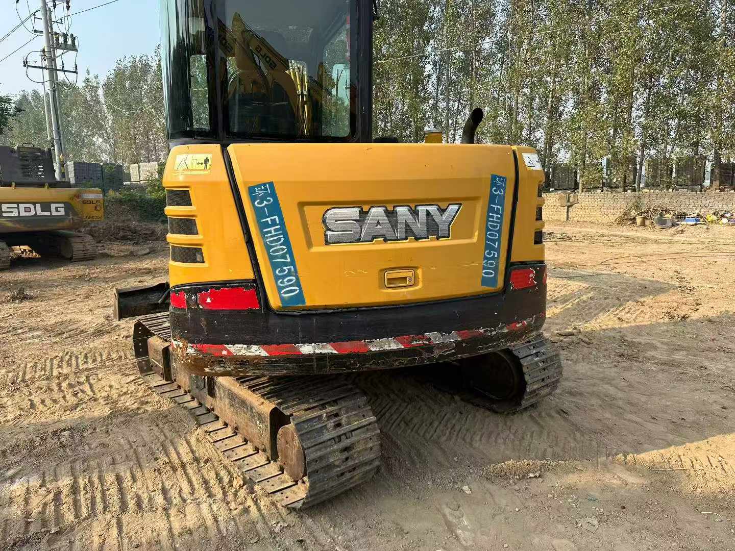 Buy Sany SY55 Used Excavator / 3 Buy Sany SY55 Used Excavator / 3