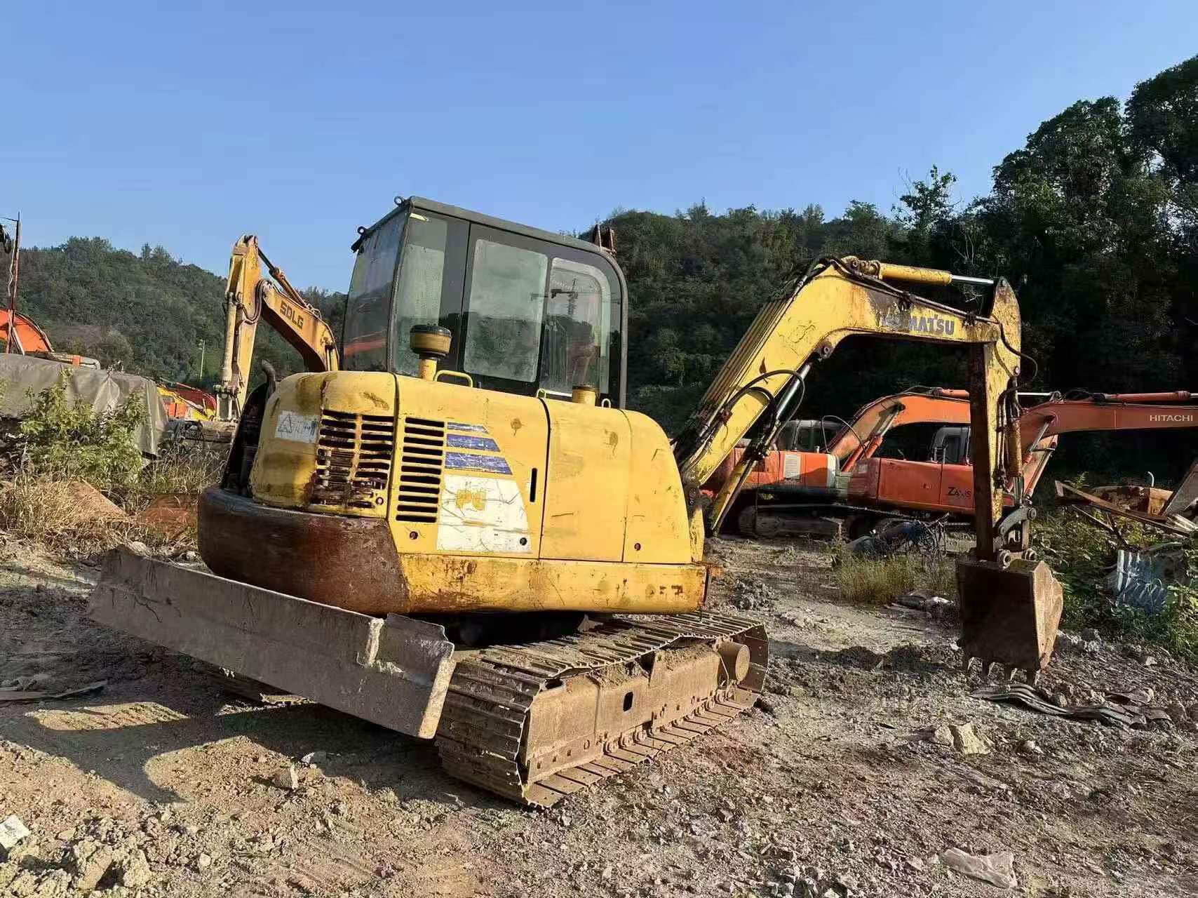 Acheter Komatsu PC56-7 D'occasion Pelle