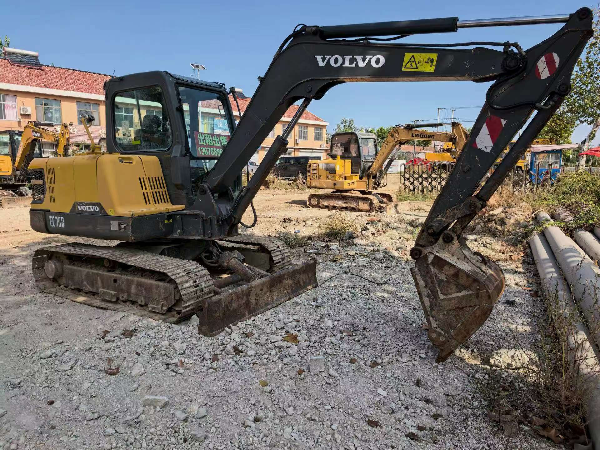 Buy Volvo EC55 Used Excavator / 3