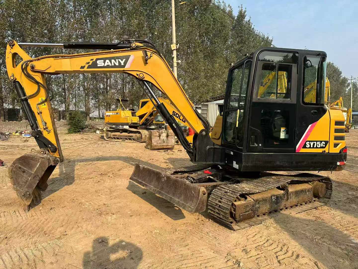 Buy Sany SY55 Used Excavator / 1