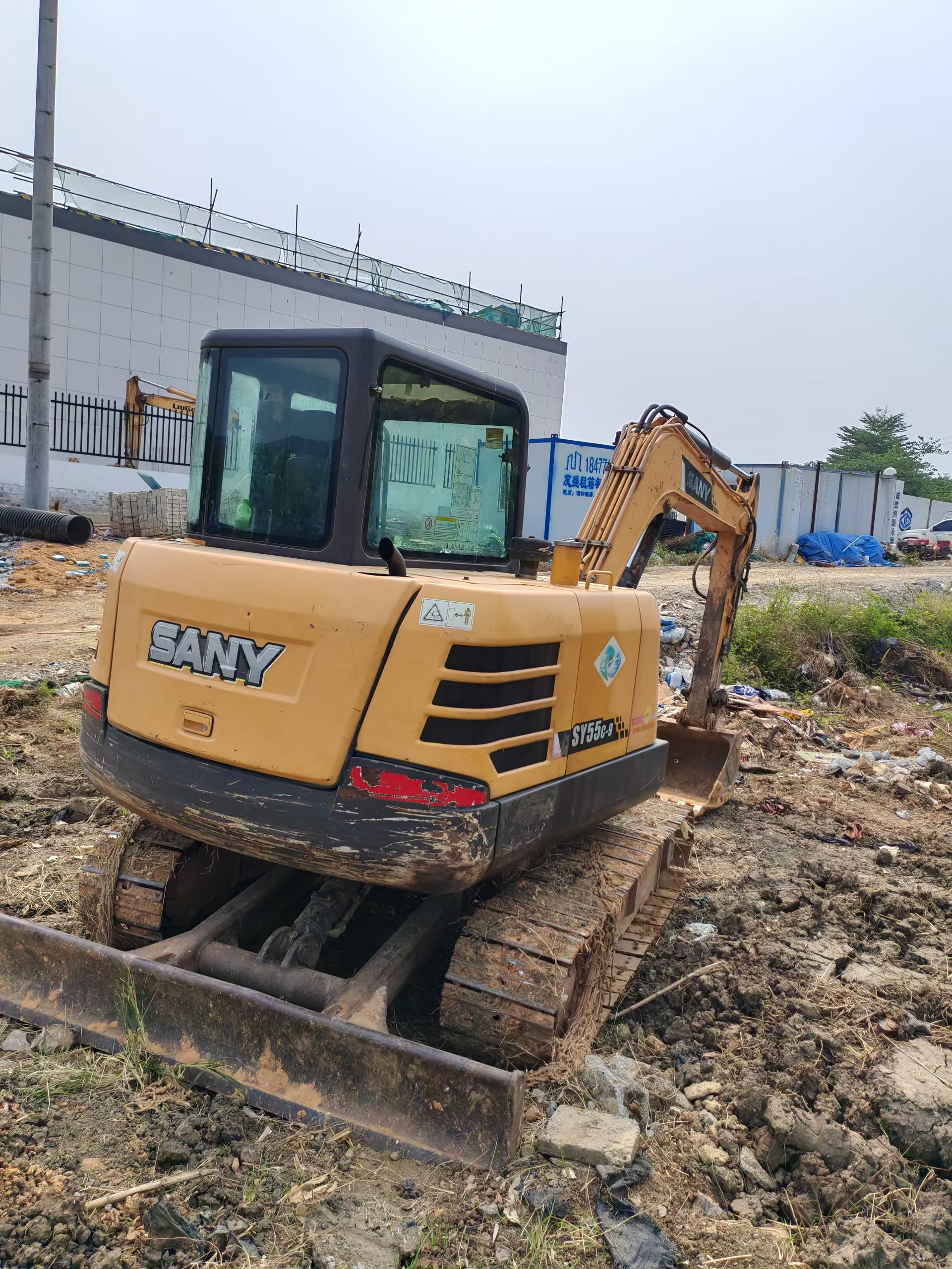 Buy Sany SY55 Used Excavator / 2