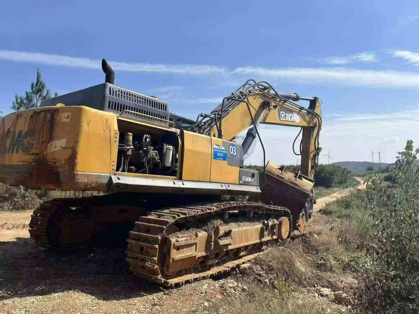 Buy XCMG XE490D Used Excavator / 1