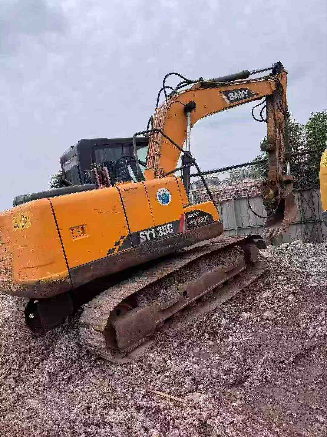 Buy Sany SY135-8S Used Excavator / 3