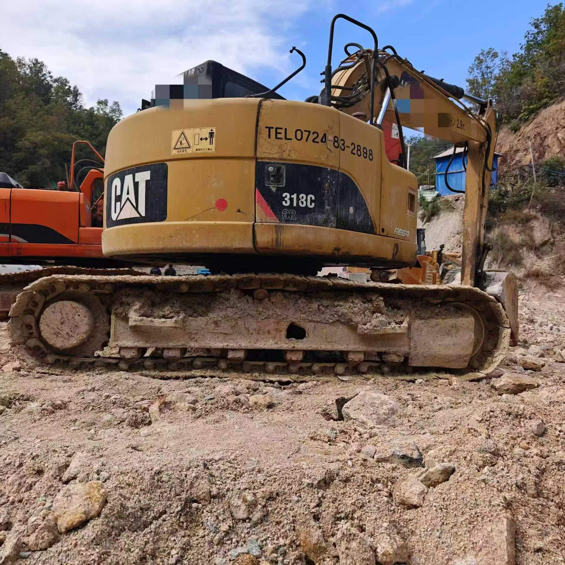 Buy Caterpillar 313D Used Excavator / 3