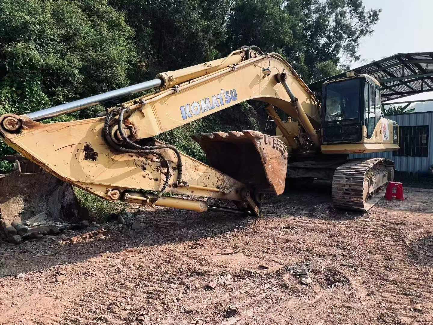 Buy Komatsu PC350-6 Used Excavator / 4