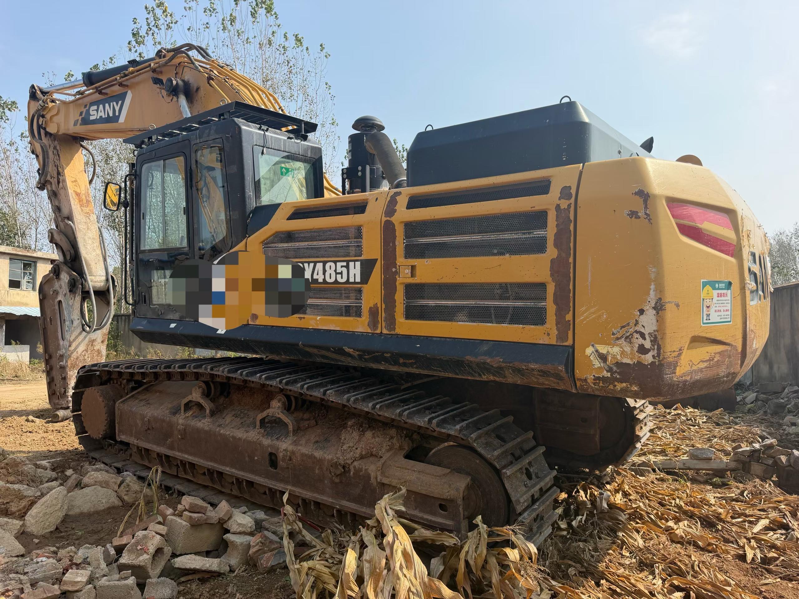 Buy Sany SY485C Used Excavator / 4